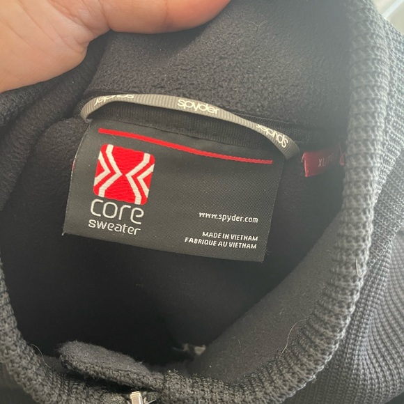 Spyder core sweater jacket size xl - Picture 3 of 4